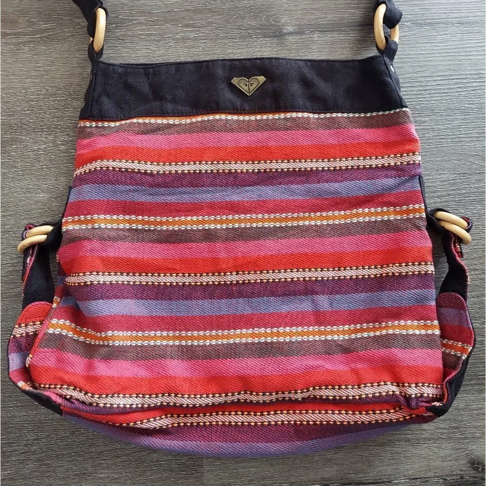 Roxy Striped Multicolor Tote